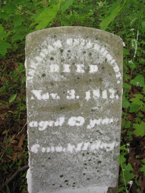 Osterhoudt, Abraham Grave site
