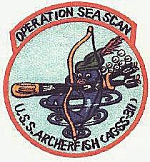 USS Archerfish Patch, Operation Sea Scan