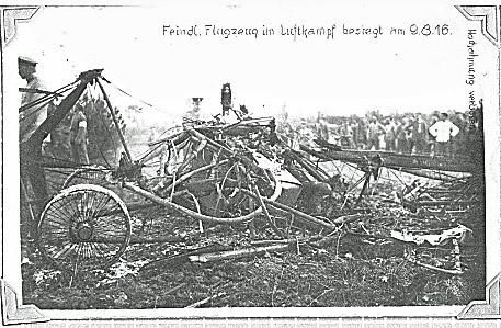 Feindl ruins during WW1