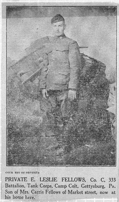 WW1 Newspaper art., Saugerties NY