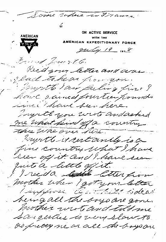 WW1 Documents, Saugerties, NY