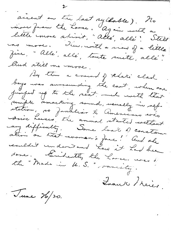 WW1 veterans letters