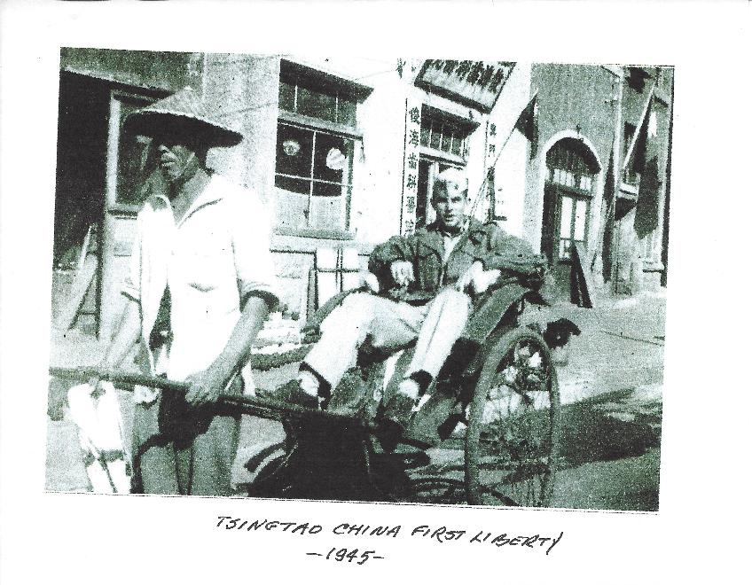 Dick Whitaker on his first Liberty in China