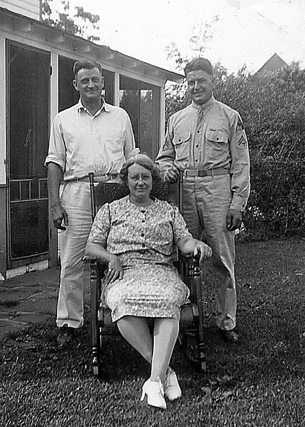 Lewis & Nita Snyder with son Roy